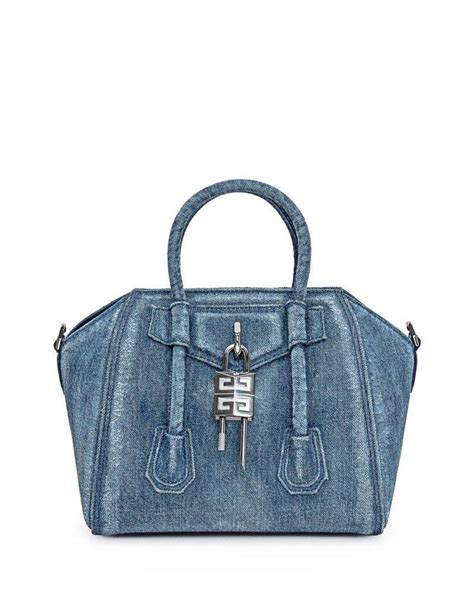 givenchy antigona large bag|mini antigona lock denim tote bag.